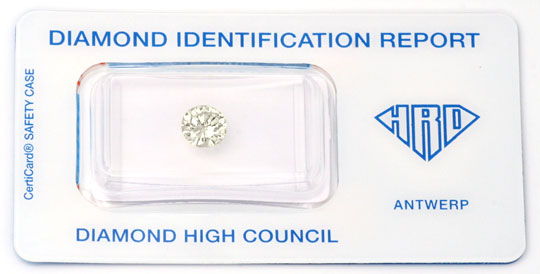 Foto 1 - Diamant, HRD !, 0,946ct Brillant, Super Brillanz, D5630
